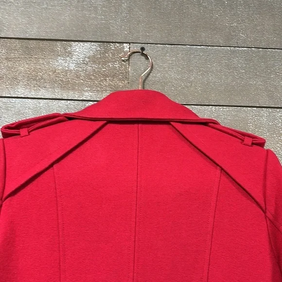 Green Envy red wool peacoat size L Medium - Picture 12 of 13
